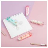 Ластик MESHU "Cat Paw", 93*28*17мм, термопластичная резина, выдвижной, пластиковый футляр