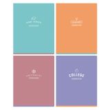 Тетрадь 48л., А5, клетка BG "Академия", "софт тач" ламинация