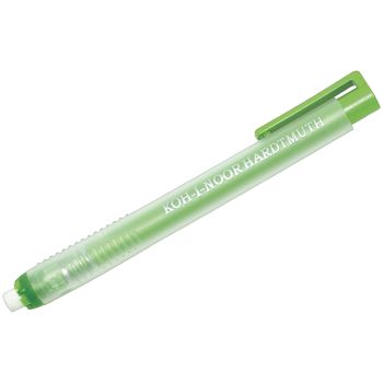 Ластик Koh-I-Noor круглый, натуральный каучук, 130*13*10, выдвижной, пластиковый футляр