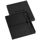 Подарочный набор Berlingo "Casual Black": ежедневник недатированный, А5, 136л., кожзам, с ручкой, черный Подарочный набор Berlingo "Casual Black": ежедневник недатированный, А5, 136л., кожзам, с ручкой, черный