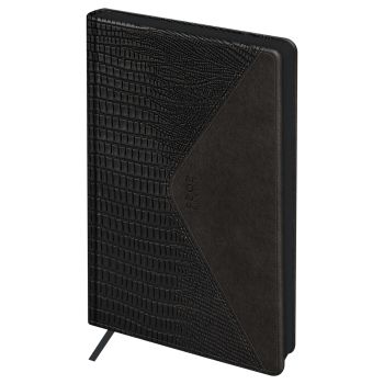 Ежедневник датированный 2026г., А4, 176л., твердый переплет, кожзам, BG 