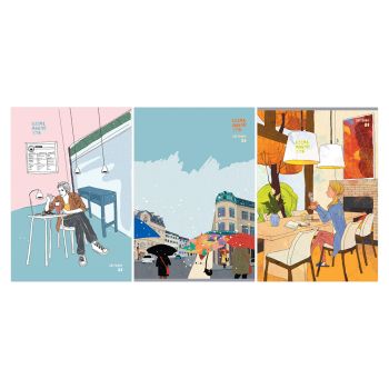 Тетрадь 80л., А4, клетка BG 