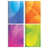 Записная книжка А6 80л. на гребне BG "Легкий моноколор"