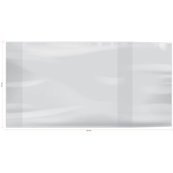 Обложка 292*560 для учебников английского языка Spotlight, А4, контурных карт, атласов, ПВХ 100мкм, универсальная, ArtSpace, ШК