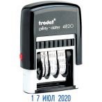 Датер ленточный Trodat, пластик, 1стр., 4мм, русский (73930) Датер ленточный Trodat, пластик, 1стр., 4мм, русский (73930)
