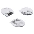 Самоклеящийся блок MESHU "Cute Notes",40л., ассорти, европодвес