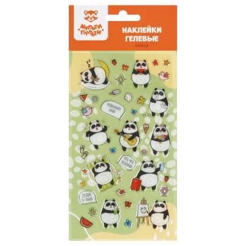 Наклейки гелевые Мульти-Пульти 