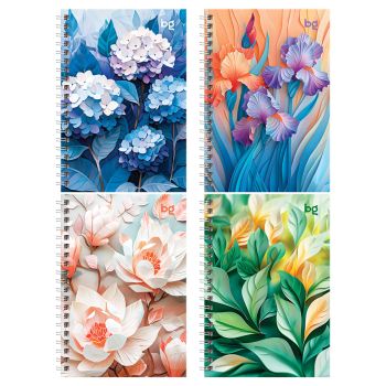 Записная книжка А6 80л., на гребне BG 