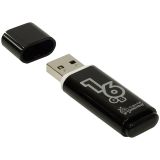 Память Smart Buy "Glossy" 16GB, USB 2.0 Flash Drive, черный Память Smart Buy "Glossy" 16GB, USB 2.0 Flash Drive, черный