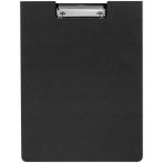 Папка-планшет с зажимом OfficeSpace А4, 1800мкм, пластик (полифом), черный