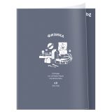 Тетрадь предметная 48л., BG "Ясно и понятно" - Физика, пластиковая обложка