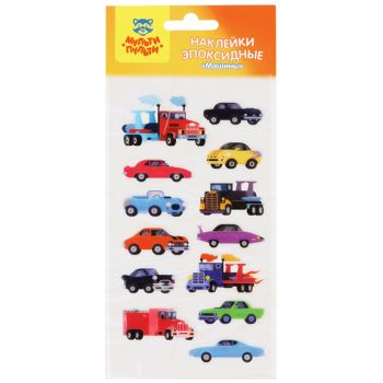 Наклейки гелевые Мульти-Пульти 