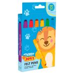 Фломастеры JOVI "My first", 6цв., смываемые, картон, европ.