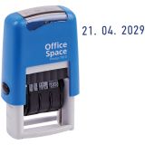 Датер ленточный OfficeSpace, пластик, 1стр., 3мм, банк Датер ленточный OfficeSpace, пластик, 1стр., 3мм, банк