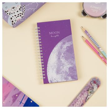 Записная книжка 95*175мм 96л. на гребне MESHU 