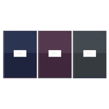 Тетрадь 80л., А4, клетка, на гребне BG 