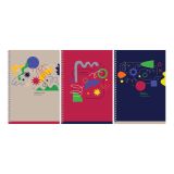 Тетрадь 96л., А4, клетка, на гребне BG "Все по плану", матовая ламинация