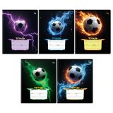 Тетрадь 18л., А5, клетка BG "Яркая игра"