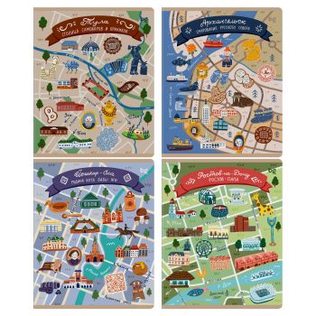 Тетрадь 48л., А5, клетка BG 