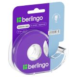Клейкая лента 19мм*33м, Berlingo, прозрачная, в пластиковом диспенсере, европодвес Клейкая лента 19мм*33м, Berlingo, прозрачная, в пластиковом диспенсере, европодвес