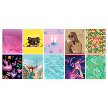 Тетрадь 48л., А5, клетка BG 