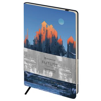 Записная книжка А5 80л. ЛАЙТ, кожзам, Greenwich Line 