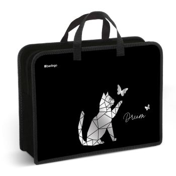 Папка с ручками 1 отделение, А4 Berlingo 