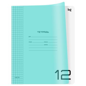 Тетрадь 12л., клетка BG 