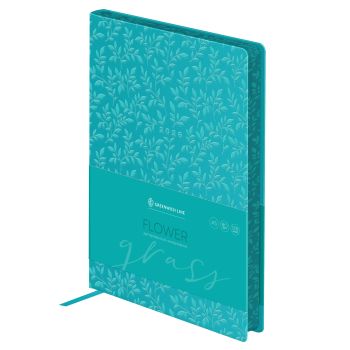 Ежедневник датированный 2026г., А5, 176л., мягкий переплет, кожзам, Greenwich Line 