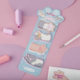 Флажки-закладкиMESHU "Cute Paws",  20л*4 цвета, европодвес