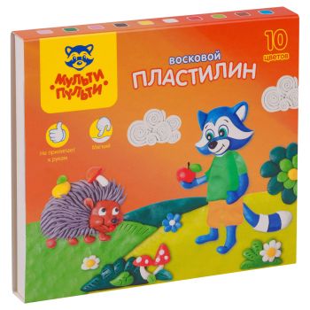 Пластилин Мульти-Пульти 