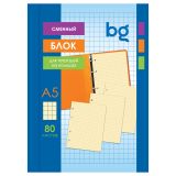 Сменный блок 80л., А5, BG, желтый, пленка т/у, с вкладышем
