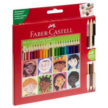 Карандаши цветные Faber-Castell , 24цв.,