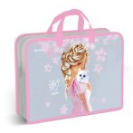 Папка с ручками 1 отделение, А4 Berlingo "Furry-tale Friend", 340*245*100мм, пластик, на молнии