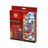 Карандаши цветные художественные Koh-I-Noor "Polycolor 3837", 72цв., заточен.+ 2 точилки+3 ч/гр. кар. 1500, картон, европодвес (ПОД ЗАКАЗ) Карандаши цветные художественные Koh-I-Noor "Polycolor 3837", 72цв., заточен.+ 2 точилки+3 ч/гр. кар. 1500, картон, европодвес (ПОД ЗАКАЗ)