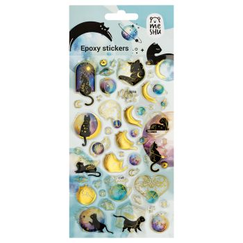 Наклейки гелевые MESHU 