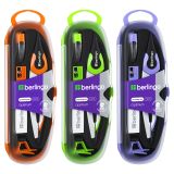Готовальня Berlingo "Optimum", 5 предметов, циркуль 135мм, пластиковый футляр Готовальня Berlingo "Optimum", 5 предметов, циркуль 135мм, пластиковый футляр