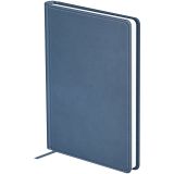 Ежедневник недатированный, А6, 136л., твердый переплет, кожзам, BG "Виннер", серый