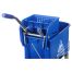 Тележка уборочная-ведро OfficeClean Professional, 2 секции, 20л, прямоугол., механич. отжим, синяя