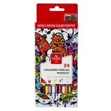 Карандаши цветные Koh-I-Noor "Teenage", 24цв., заточен., картон, европодвес