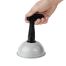 Вантуз OfficeClean для раковин и ванн, диаметр 13см, высота 17см, серый