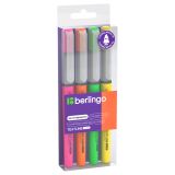 Набор текстовыделителей-кистей Berlingo "Textline HL470" 04цв., 1-6мм, европодвес