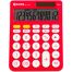 Калькулятор настольный Eleven RK-2311-PK, 12 разрядов, двойное питание, 143*192*26мм, розовый