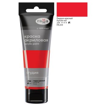 Краска акриловая художественная Гамма 