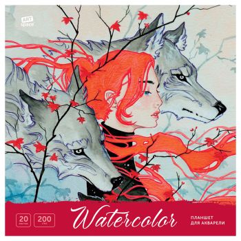 Скетчбук для акварели, 20л., 200*200, ArtSpace Скетчбук для акварели, 20л., 200*200, ArtSpace