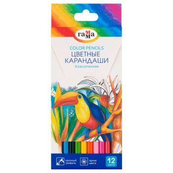 Карандаши цветные Гамма 