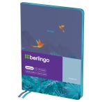 Записная книжка А5 80л., кожзам, Berlingo "Flower Art", с рисунком