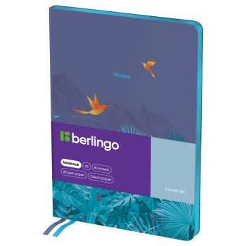 Записная книжка А5 80л., кожзам, Berlingo 