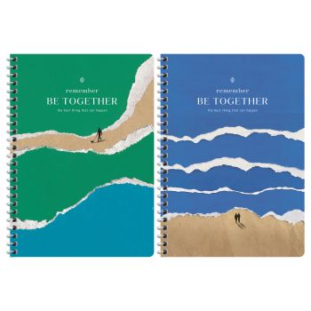 Тетрадь 120л., А4, клетка на гребне GreenwichLine 