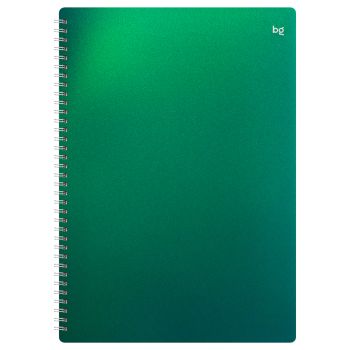 Тетрадь 80л., А4, клетка, на гребне BG 